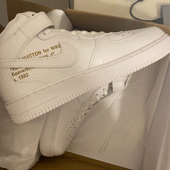 Louis Vuitton Nike Air Force 1 Mid - Picture 5 of 9
